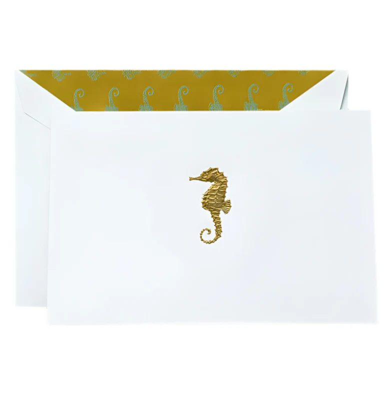 Gold Seahorse Classic Card Set