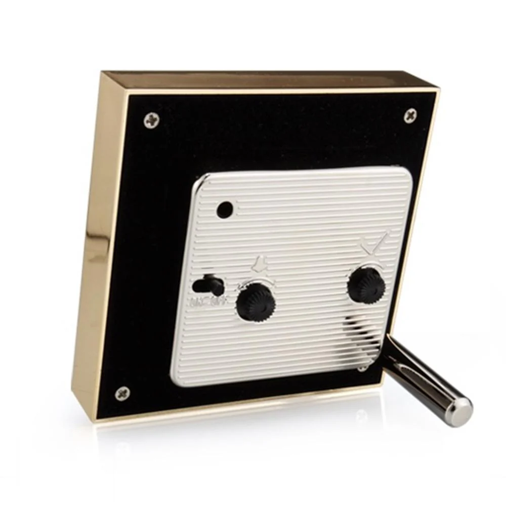Gold Square Alarm Clock Collection - Image 4