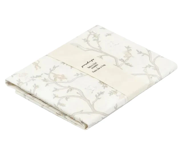 Animal Parade Ivory Swaddle