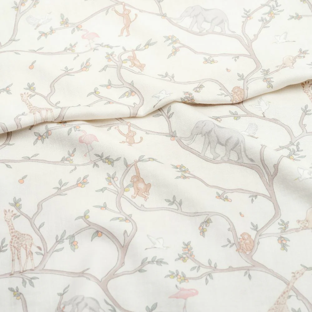 Animal Parade Ivory Swaddle - Image 3