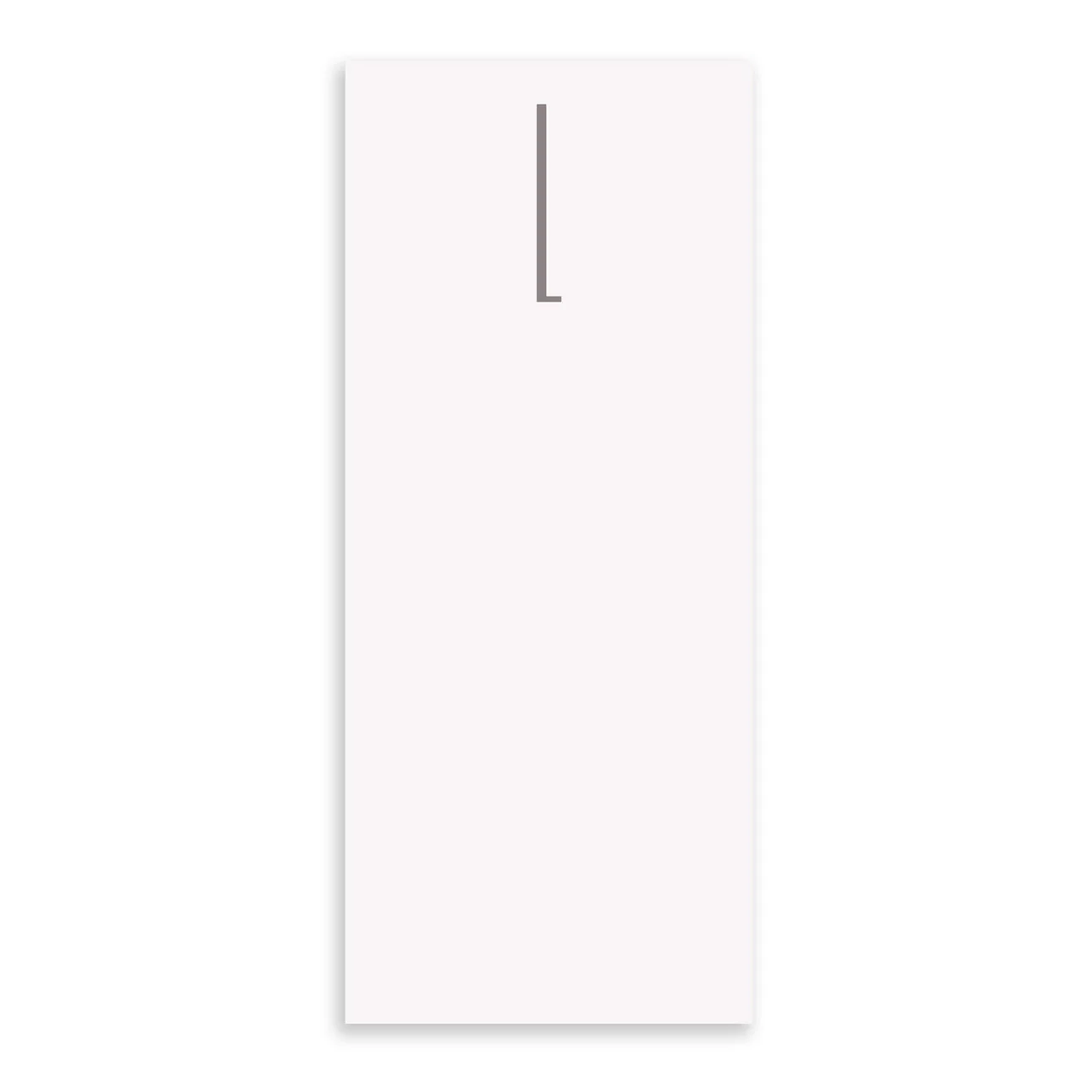 Gray Initial Skinny Notepad - Image 12
