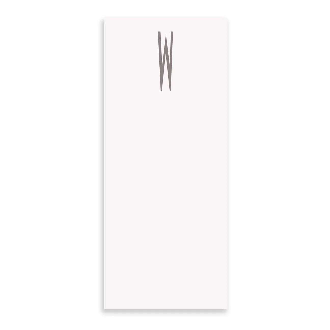 Gray Initial Skinny Notepad - Image 19