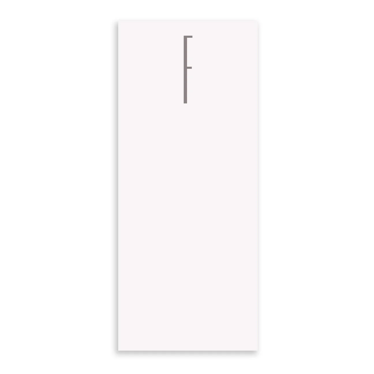 Gray Initial Skinny Notepad - Image 7