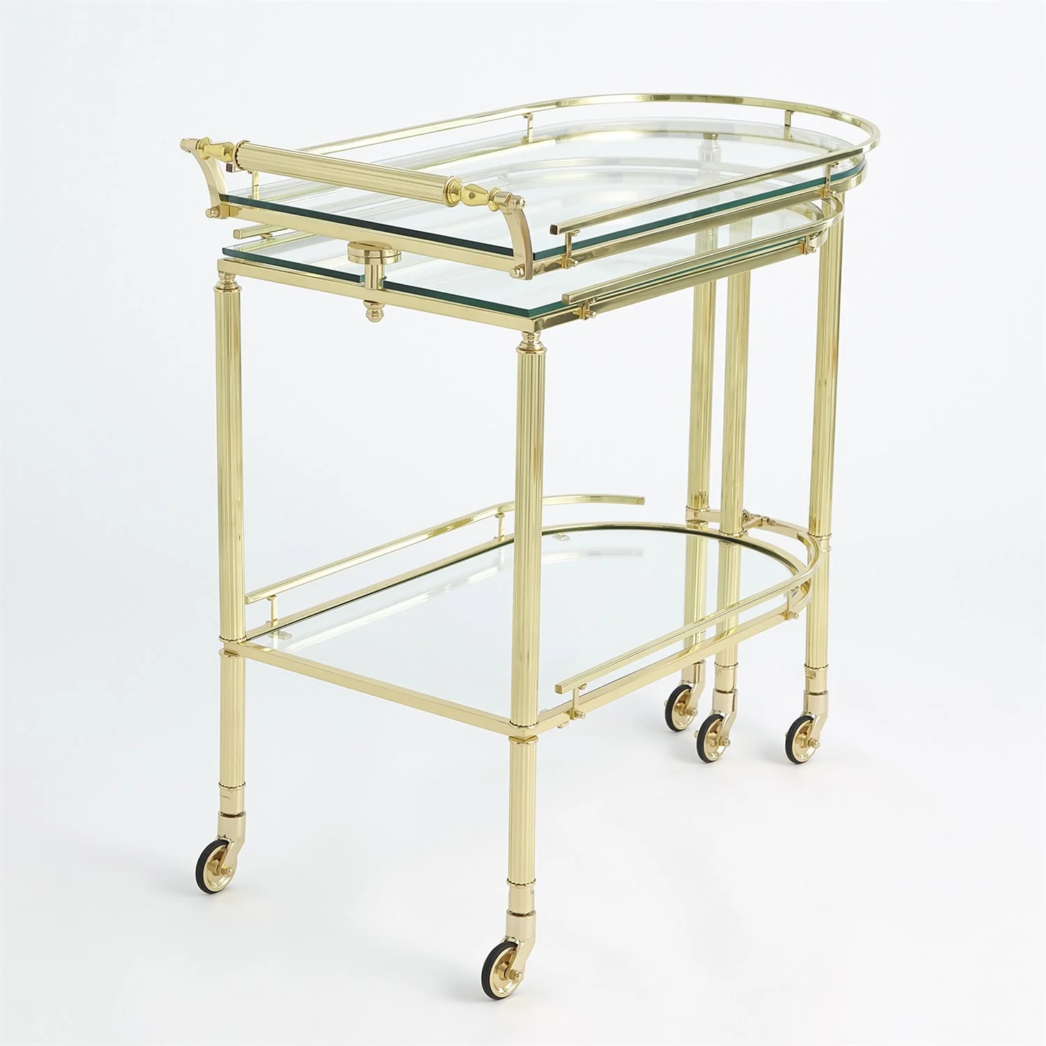 Gallery Folding Bar Cart - Image 3