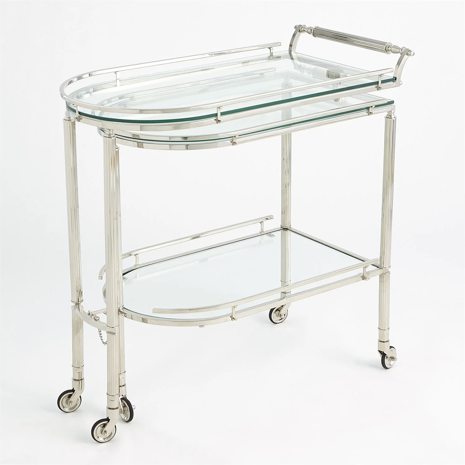 Gallery Folding Bar Cart - Image 2