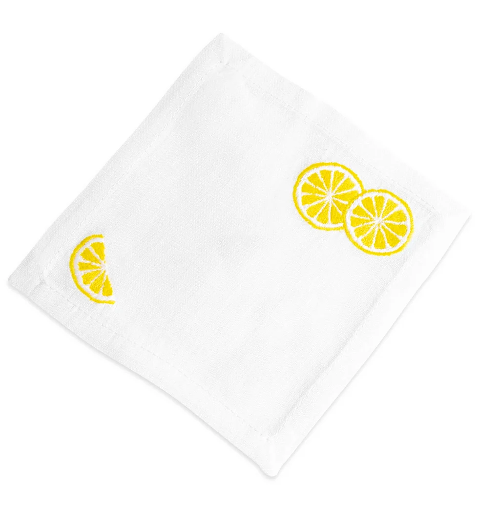 Lemon Slice Coaster Set