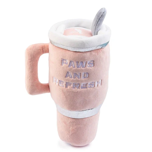 Snuggly Cup Dog Toy, Blush - Image 3