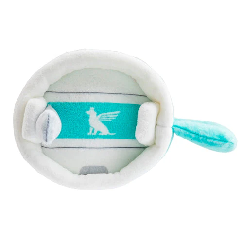 Snuggly Cup Dog Toy, Teal - Image 3