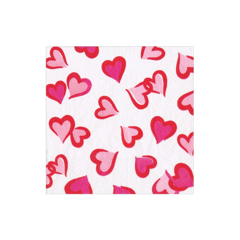 Heartfelt Cocktail Napkins