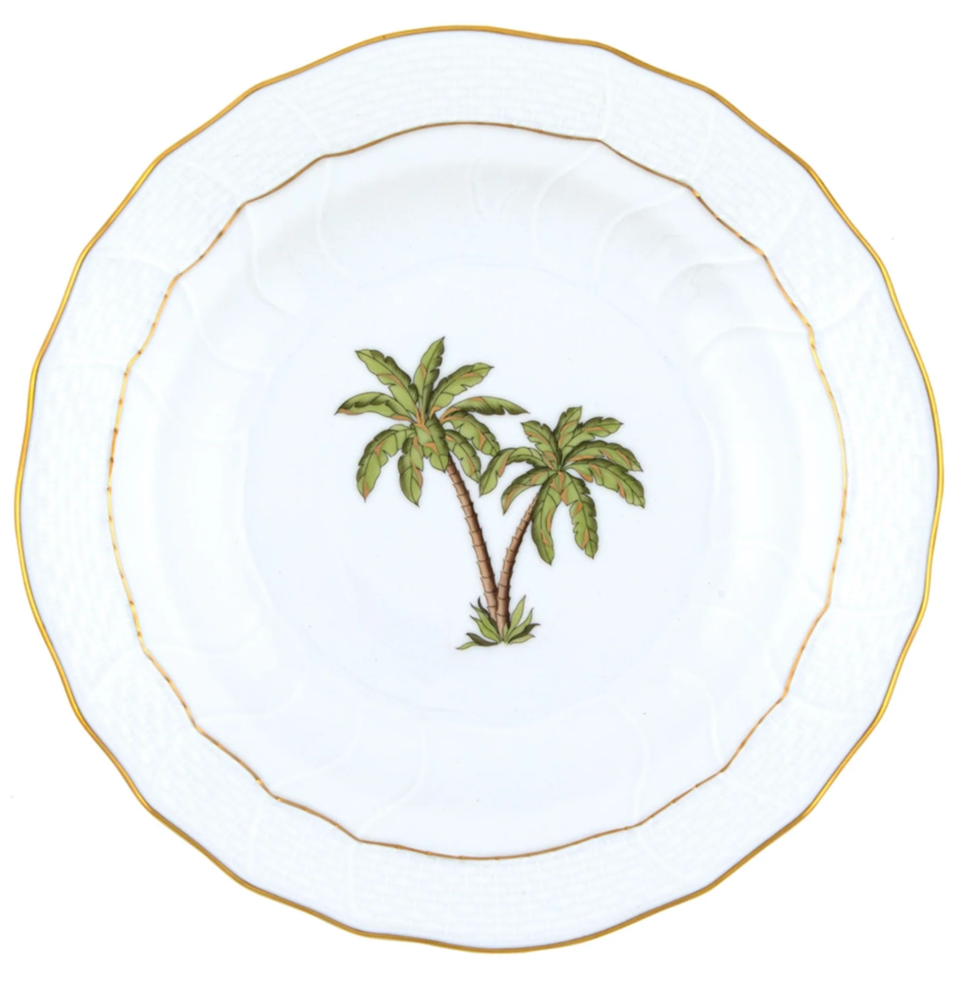 Palm Dessert Plate