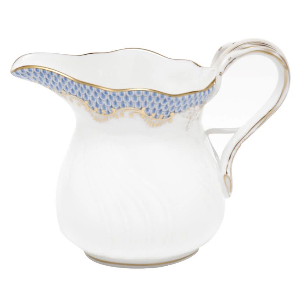 Fish Scale Serving Pieces, Light Blue - Image 2