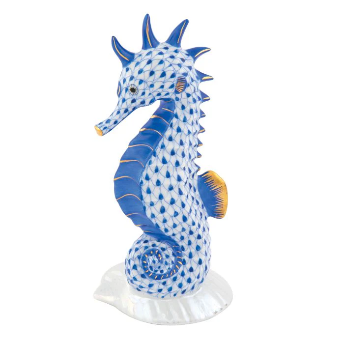 Seahorse on Scallop Shell - Image 3