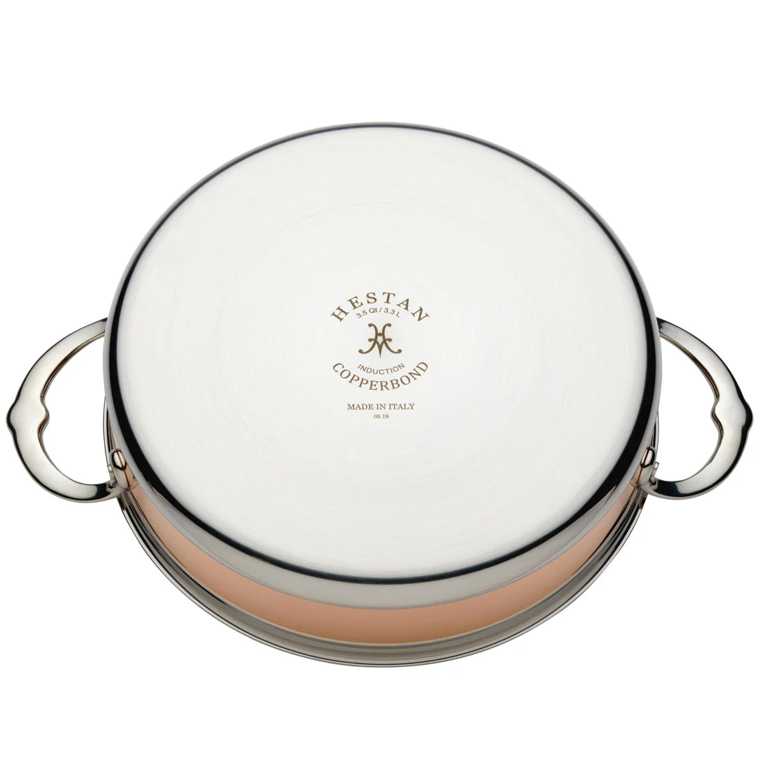 CopperBond Copper Induction Sauteuse, 3.5qt - Image 2