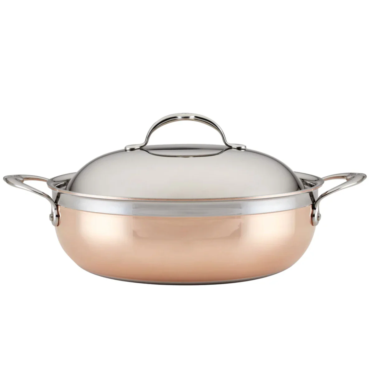 CopperBond Copper Induction Dutch Oven, 5qt