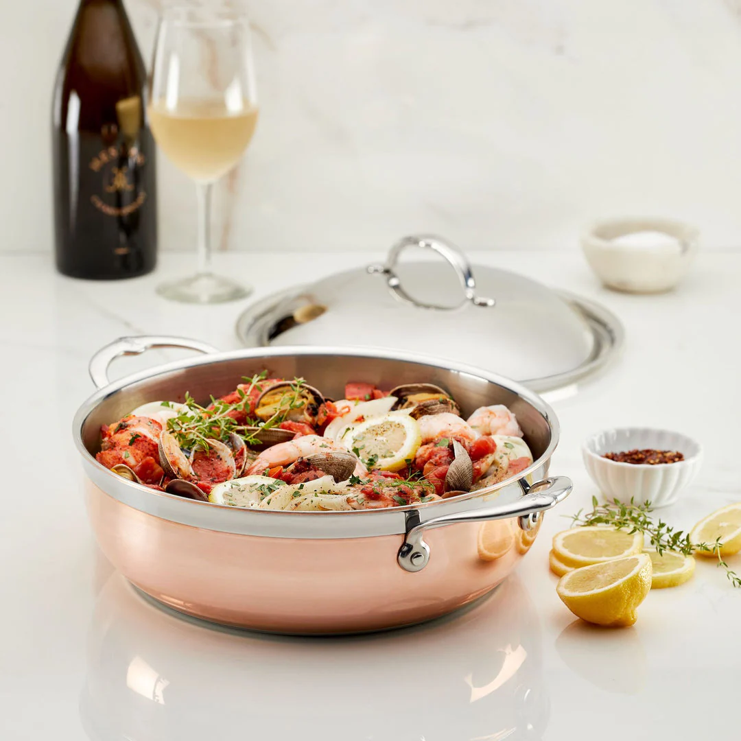 CopperBond Copper Induction Dutch Oven, 5qt - Image 2
