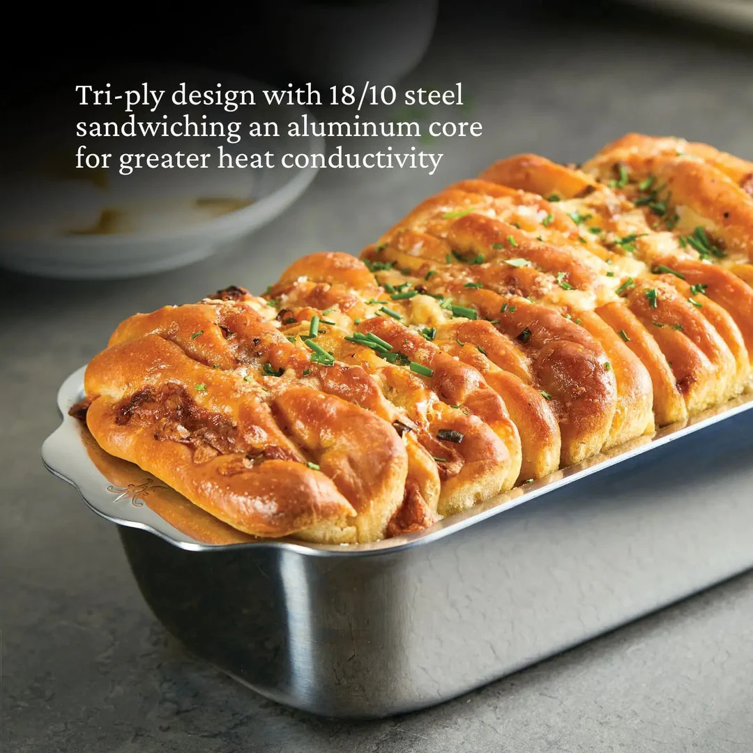 Provisions OvenBond Tri-ply Stainless Steel Loaf Pan - Image 2