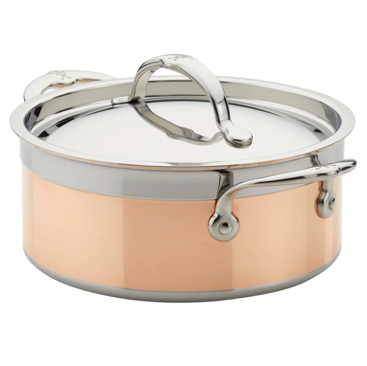 CopperBond Copper Induction Soup Pot, 3qt