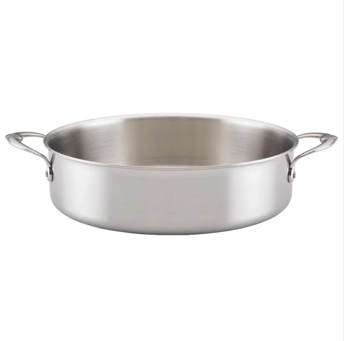 Thomas Keller Commercial Clad Stainless Steel Rondeau, 6qt