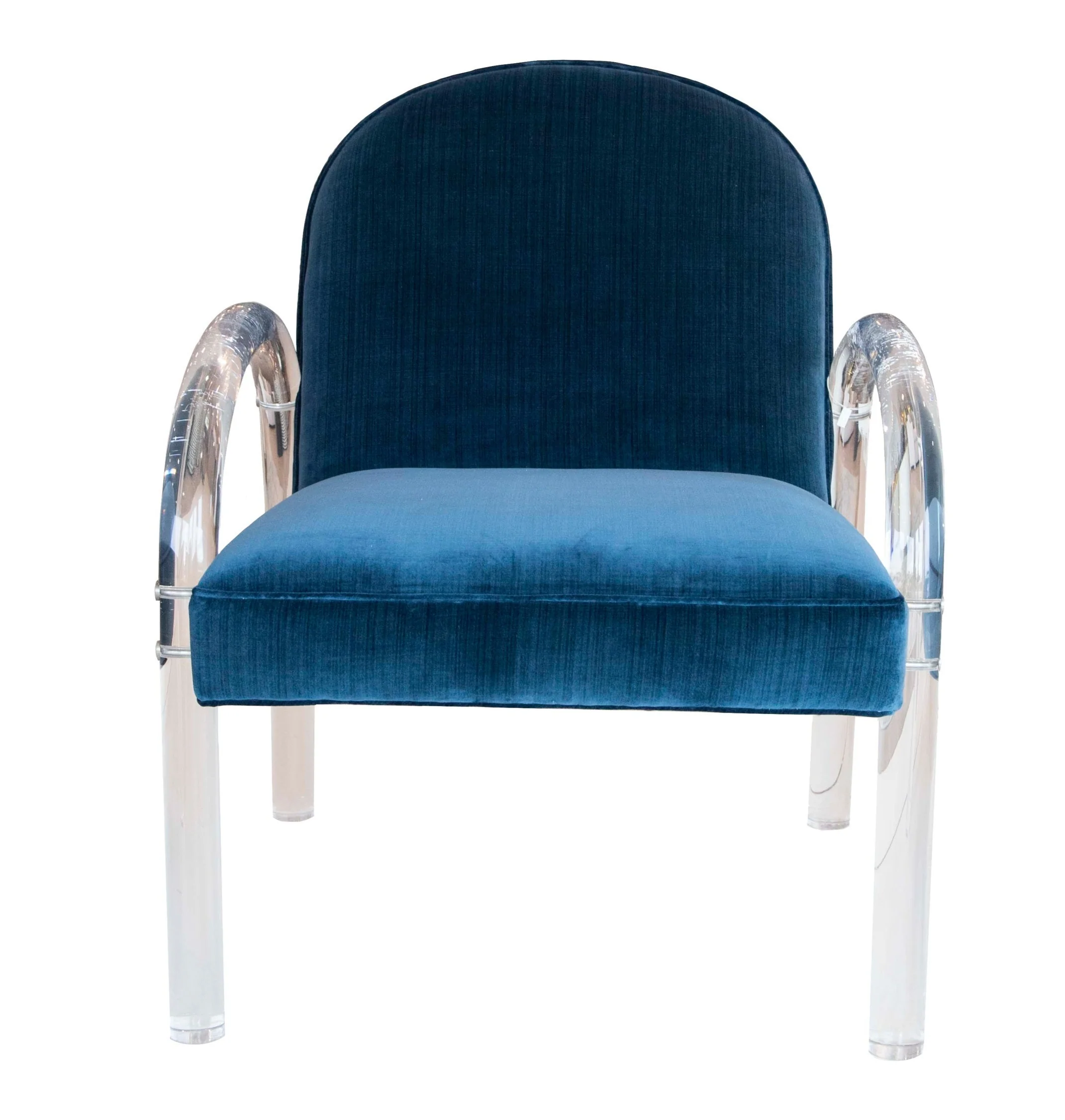 Elva Acrylic Arm Chair - Image 2