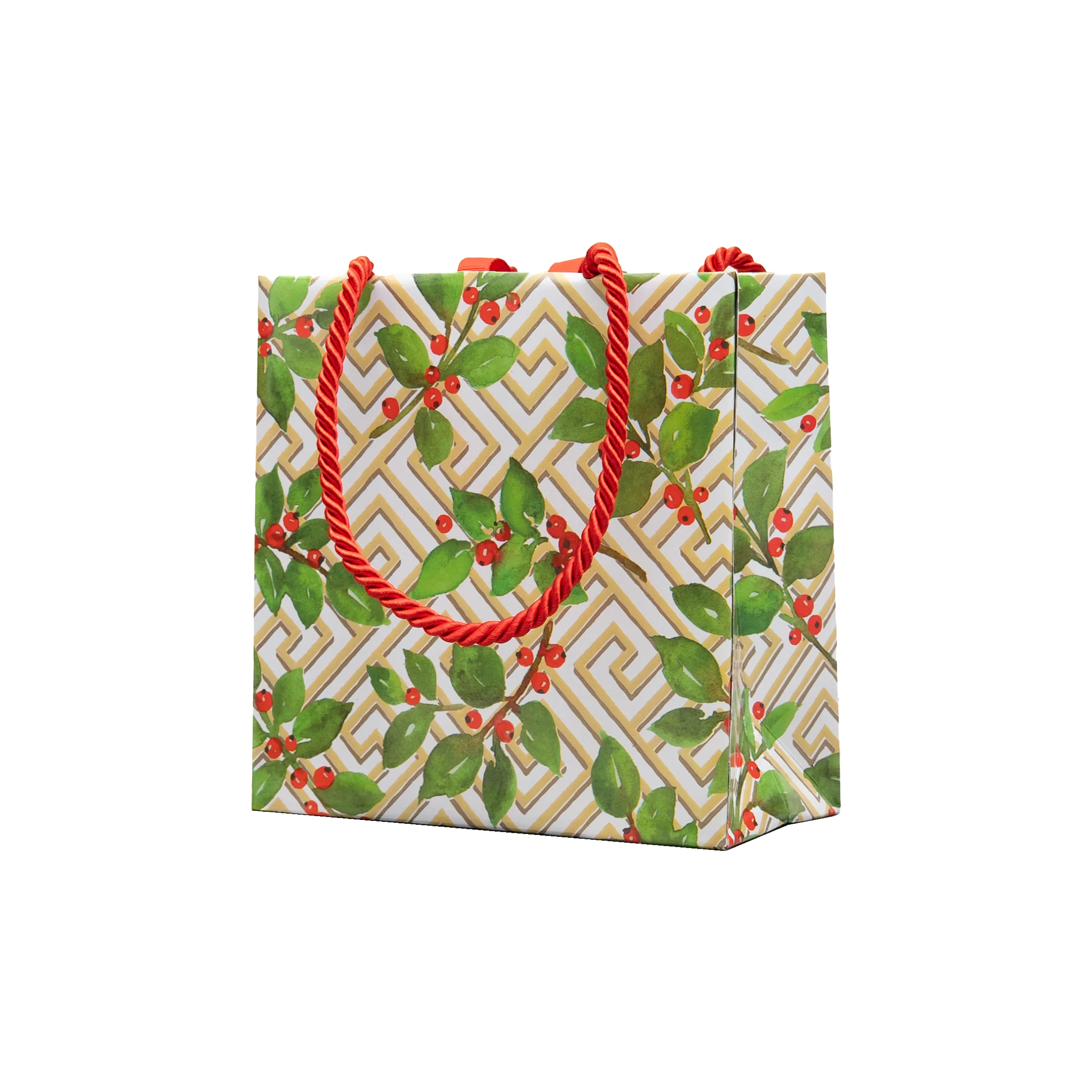 Holly and Fretwork White Napkin and Tabletop Collection - Image 10
