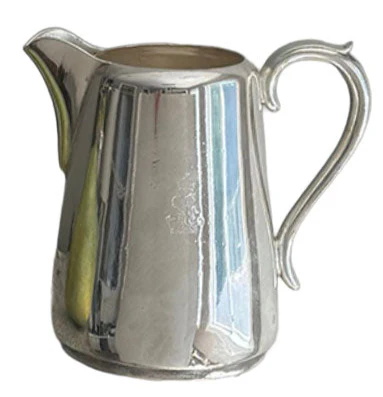 Vintage Pitcher with Cunard Lines Badge