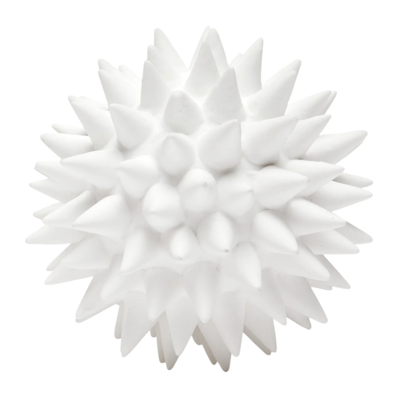 Irma White Porcelain Puffer Ball, Large