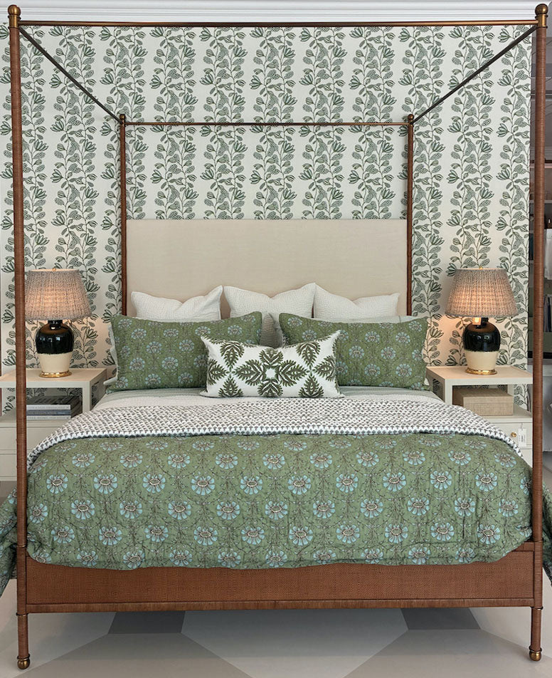 Rita Cane Wrap Four Poster Bed - Image 2