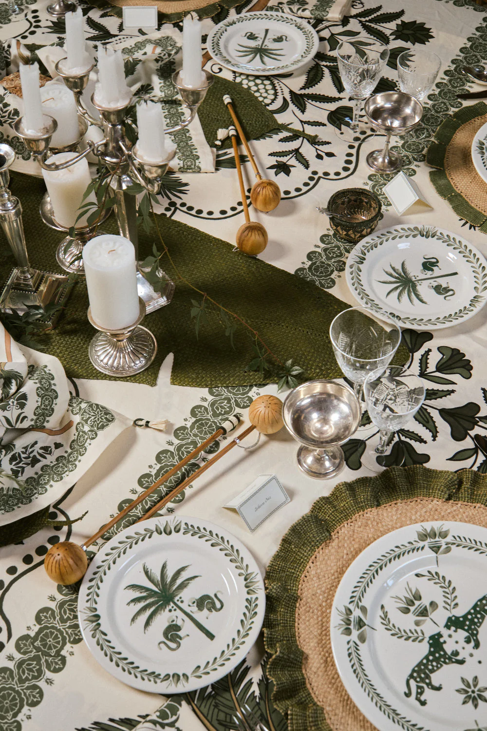 Casa Dark Jungle Dinnerware Collection - Image 7
