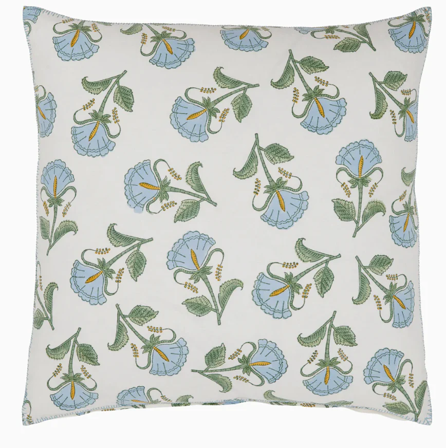 Farah Light Indigo Pillow