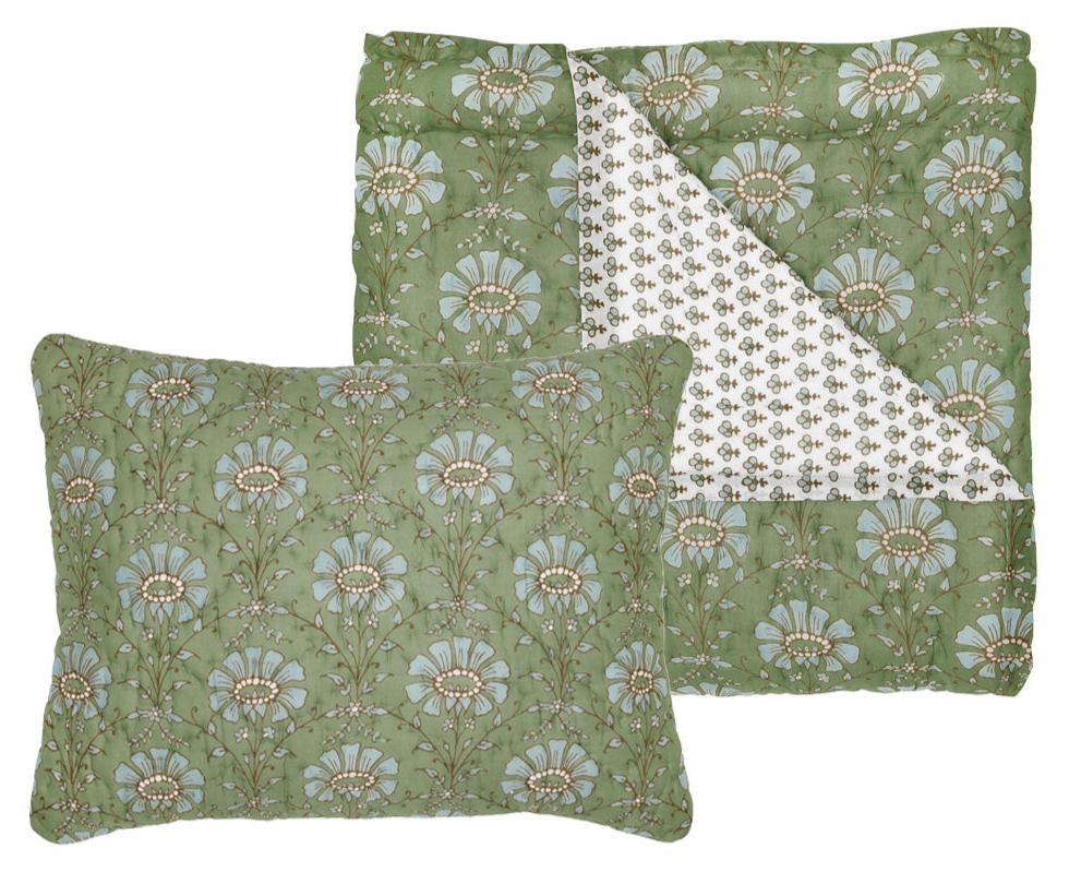 Jeeva Sage Bedding Collection