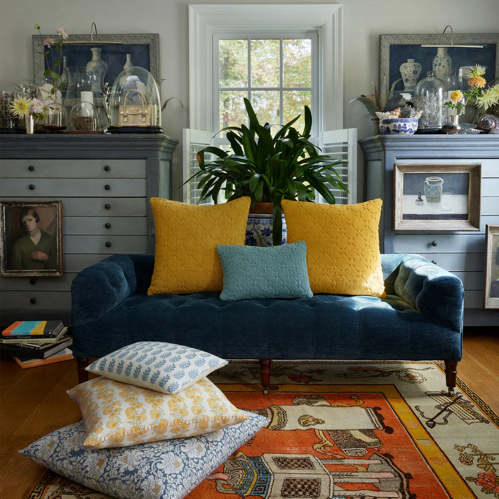 Mahin Marigold Decorative Pillow - Image 2