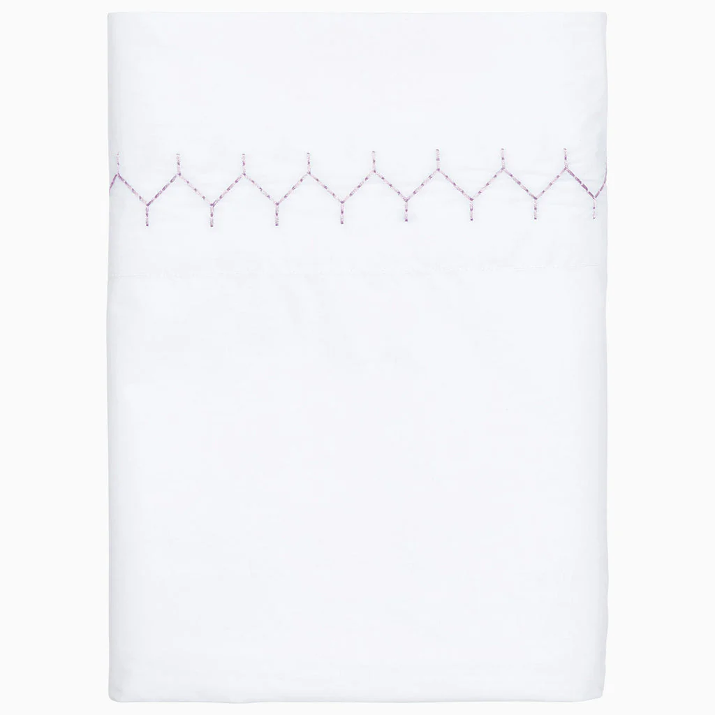 Stitched Lavender Sheet Set - Image 3