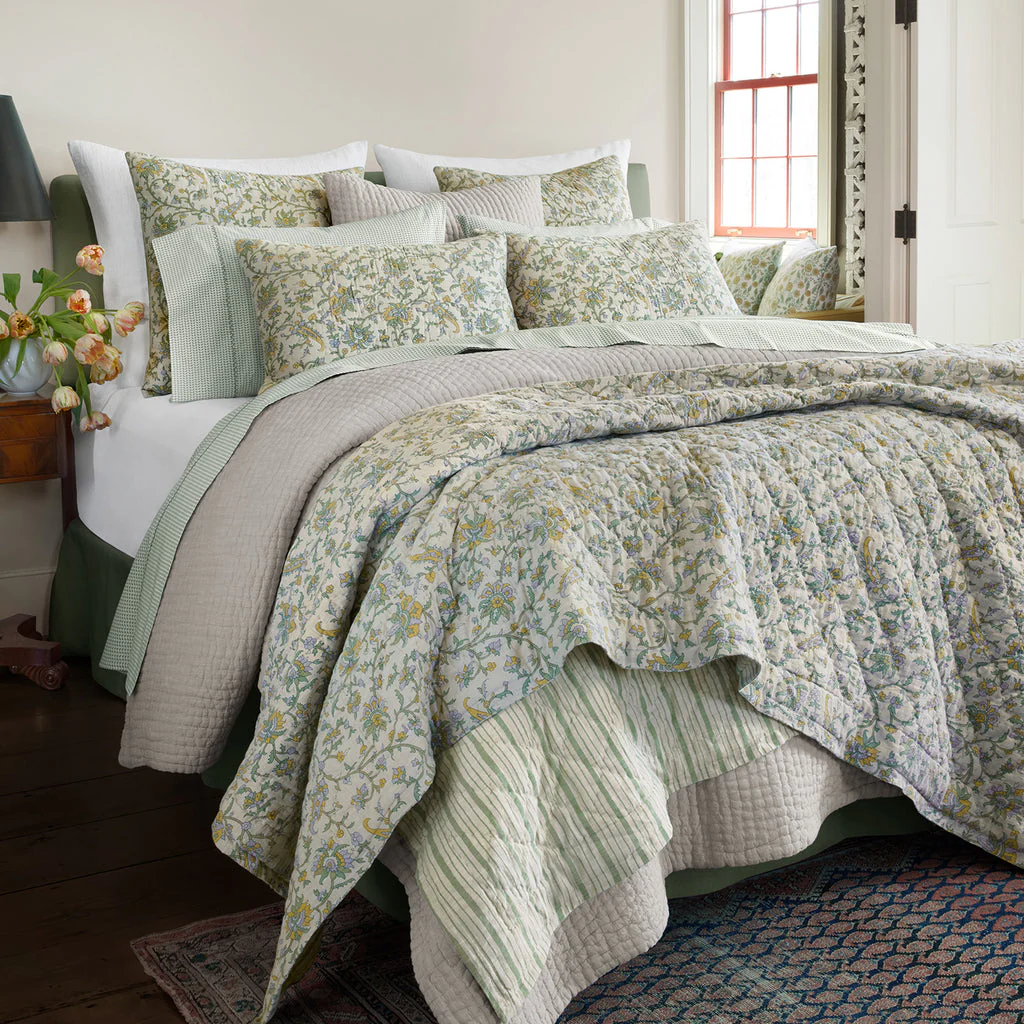Tiya Periwinkle King Quilt - Final Sale - Image 2