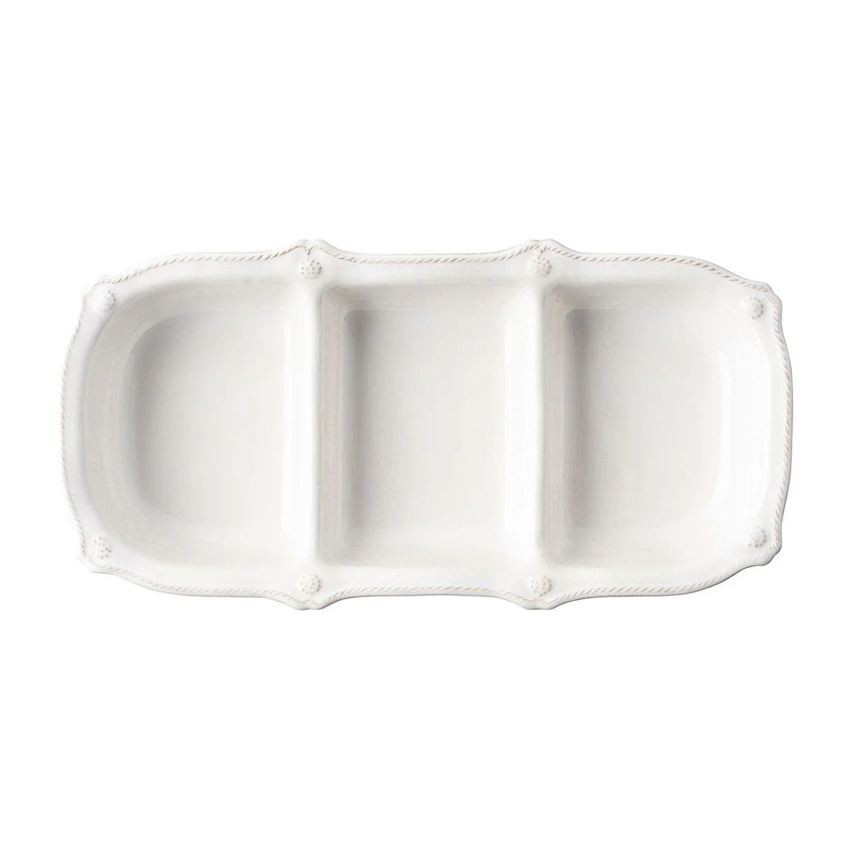 Berry & Thread Whitewash Triple Section Server - Image 2