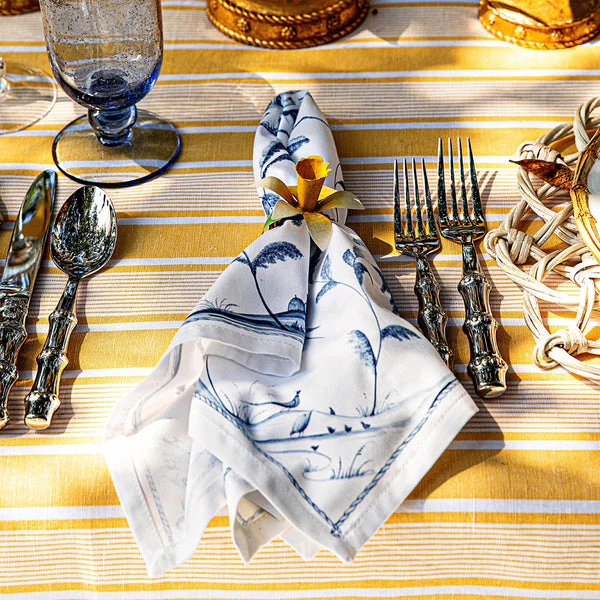 Meadow Walk Daffodil Napkin Ring Set - Image 4