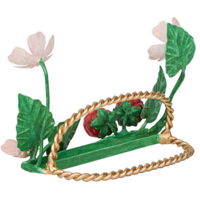 Meadow Walk Raspberries Place Card Holder Set - Image 3