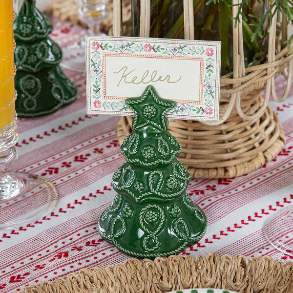 Berry & Thread Basil Tree Place Card Holder Set - Image 2