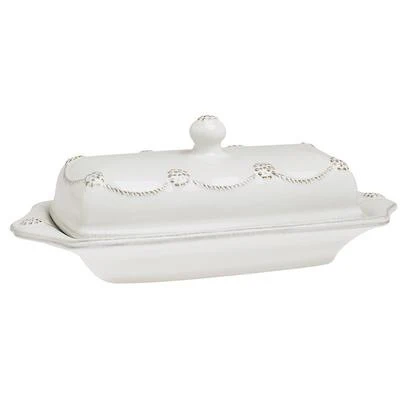 Berry & Thread Classic Whitewash Butter Dish