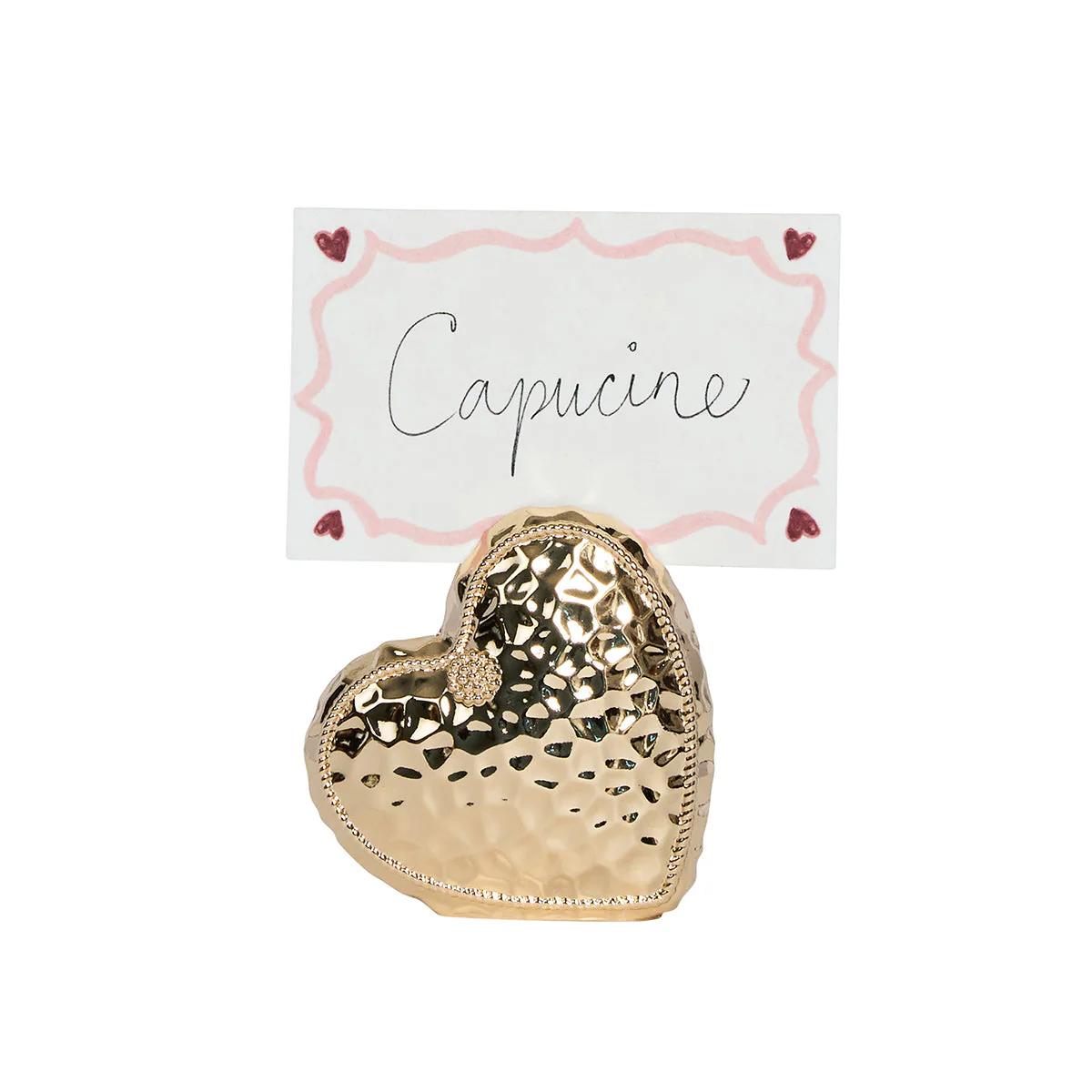 Berry & Thread Heart Napkin Ring and Place Card Holder Collection - Image 5