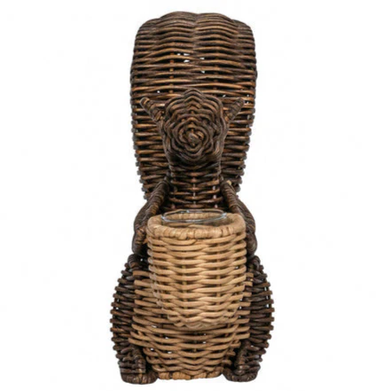 Devon Willow Squirrel Flameless Candle Holder - Image 3