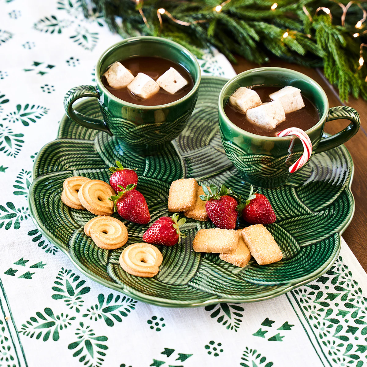 Le Panier Mystic Knot Basil Dinnerware and Serveware Collection - Image 9