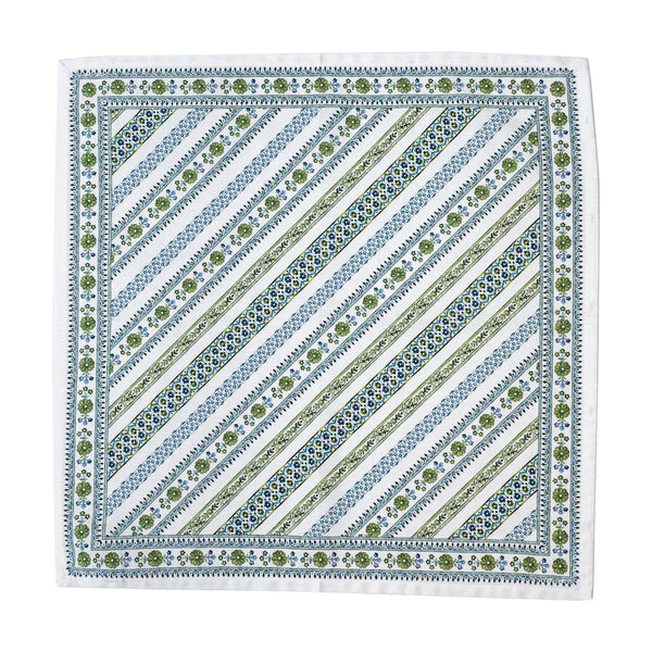 Seville Green Stripe Table Linen Collection - Image 4