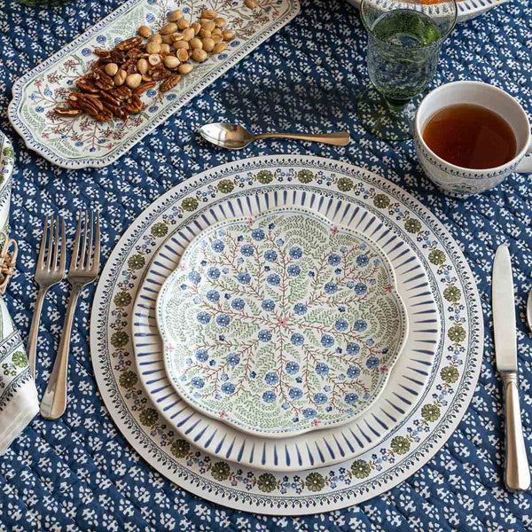 Seville Green Stripe Table Linen Collection - Image 5