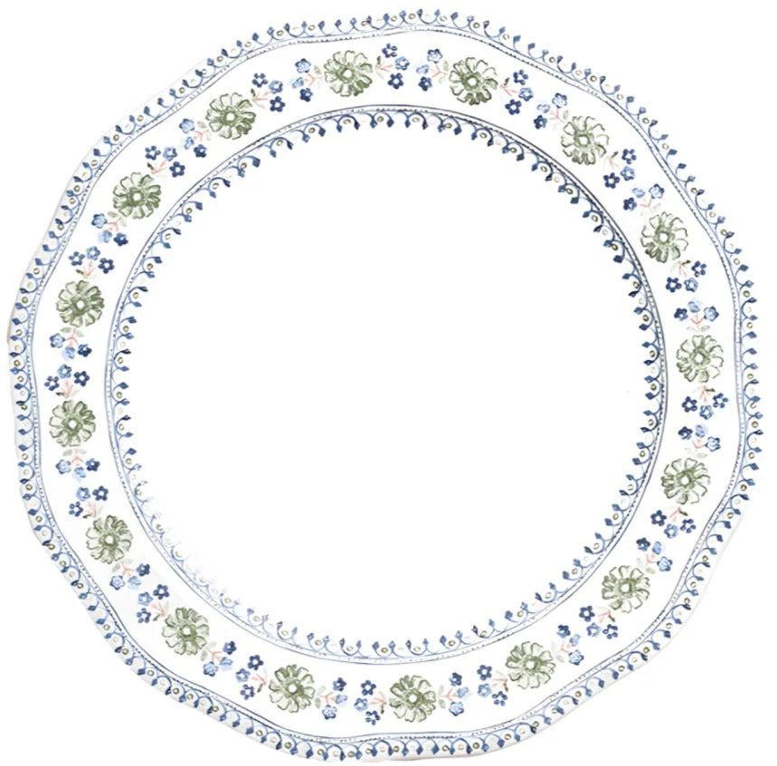 Villa Seville Chambray Dinnerware Collection - Image 2