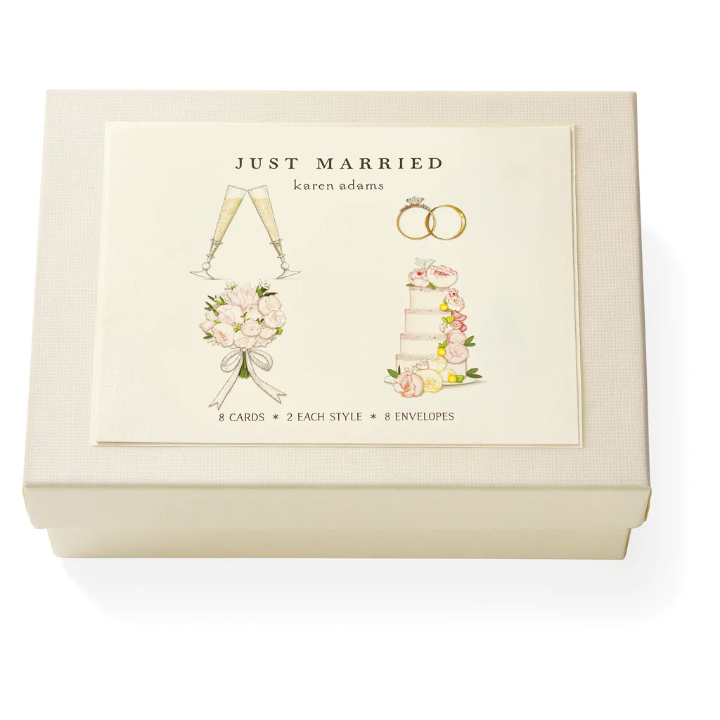 Just Married Card Set
