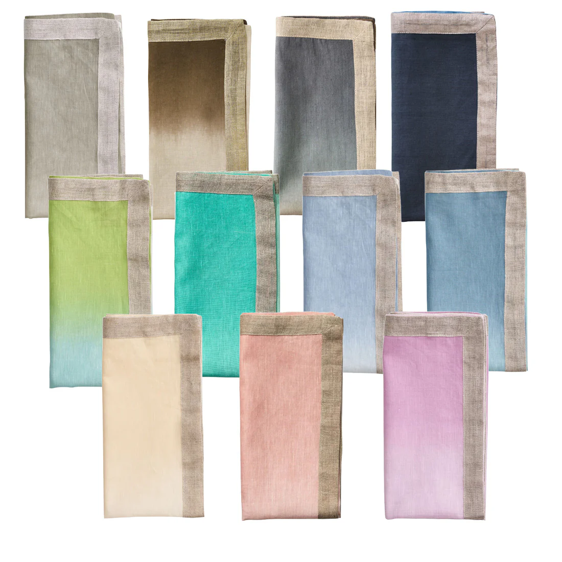 Dip Dye Napkin Set