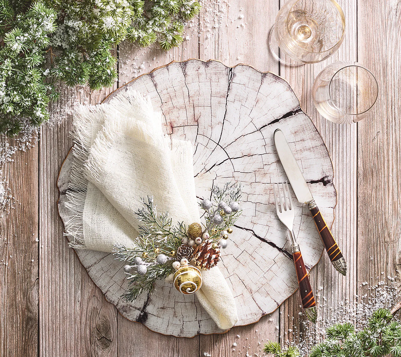 Fringe Napkin Set - Image 3