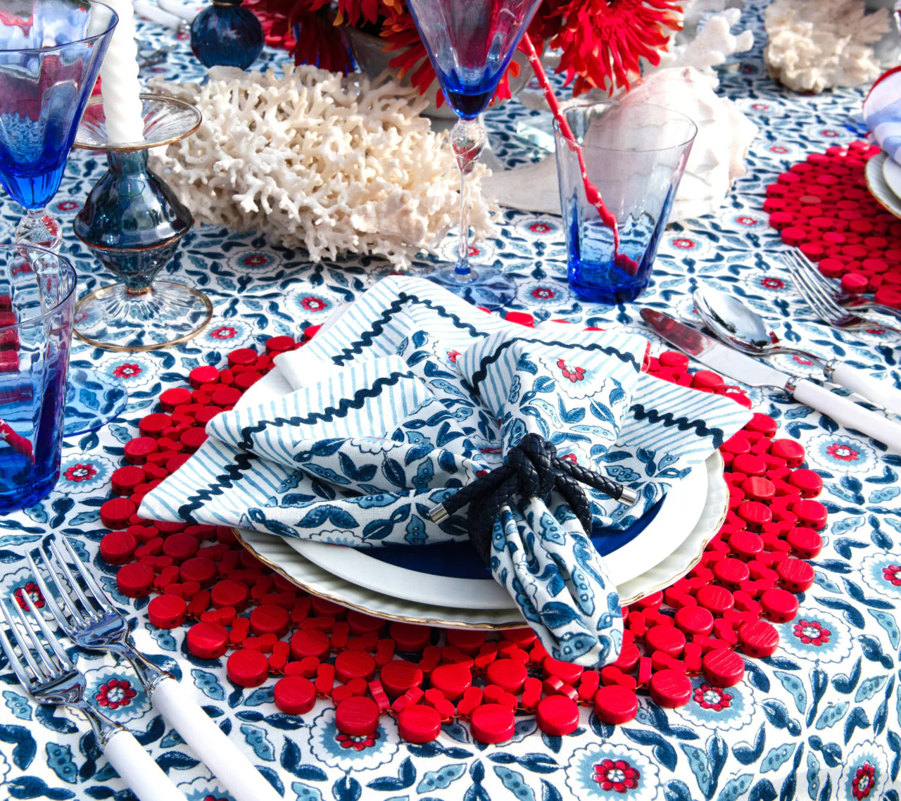 Majorelle Napkin Set - Image 3