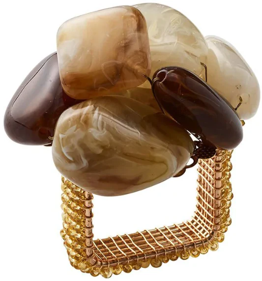 Sea Stone Napkin Ring - Image 3