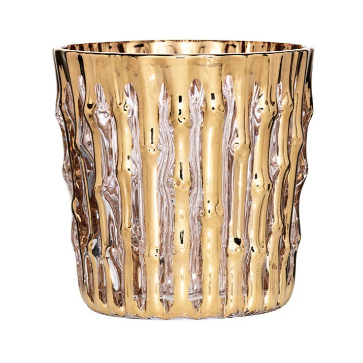 Gold Bamboo Tumbler